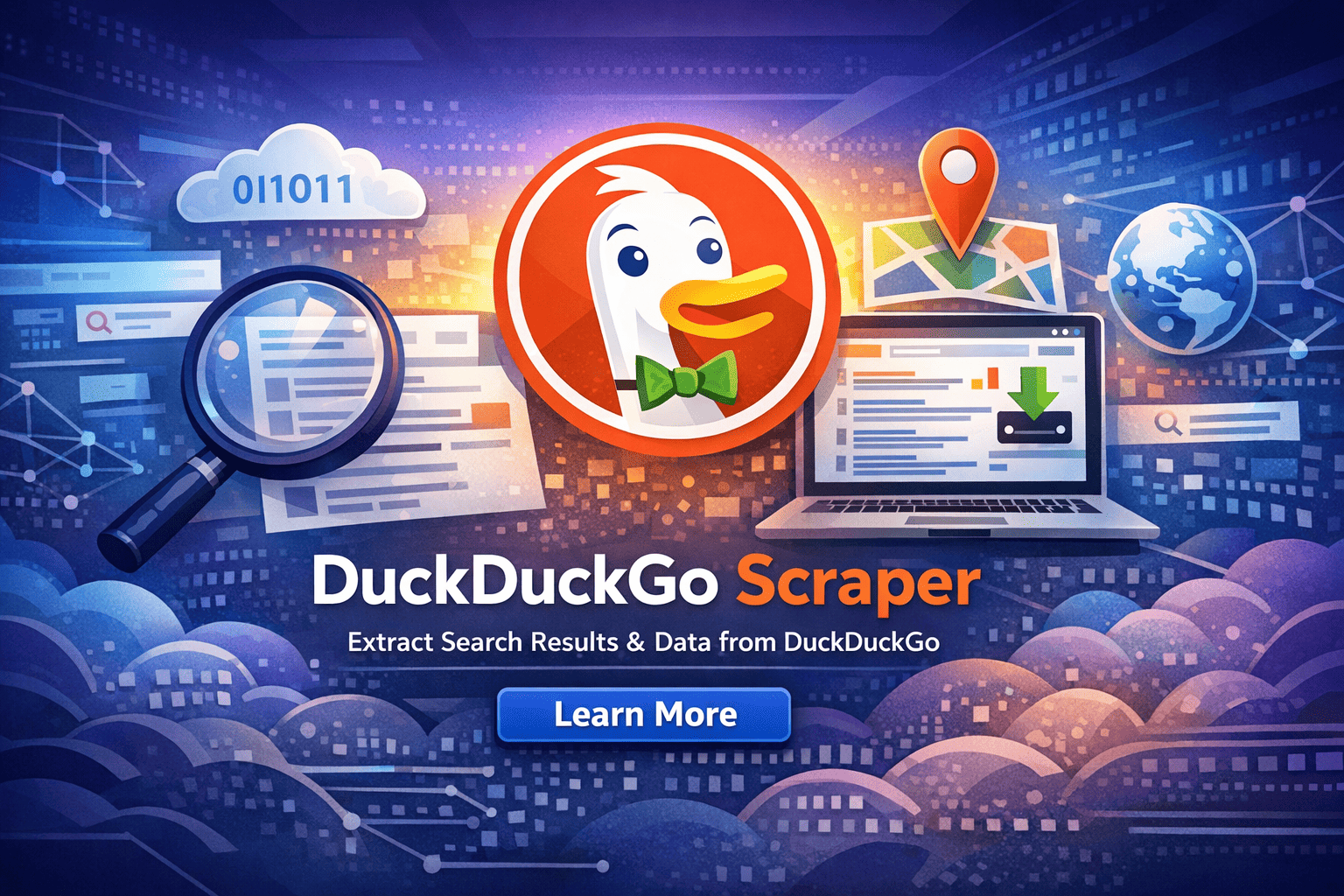 GitHub - omkarcloud/duckduckgo-scraper: Get real-time DuckDuckGo search results as structured JSON — organic results, knowledge panels, sponsored links, and related queries in one call. No headless browsers, no HTML parsing. 5,000 free